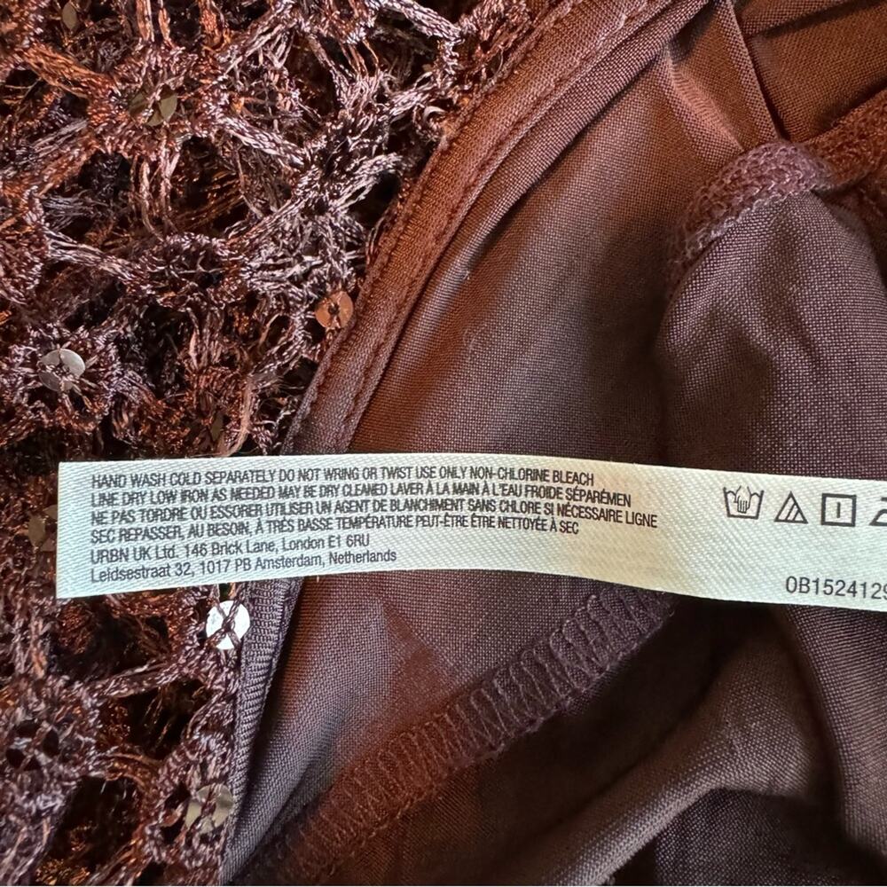 Free People Intimately NWT Smoke and Mirrors Slip Bodysuit Size M - Picture 5 of 12